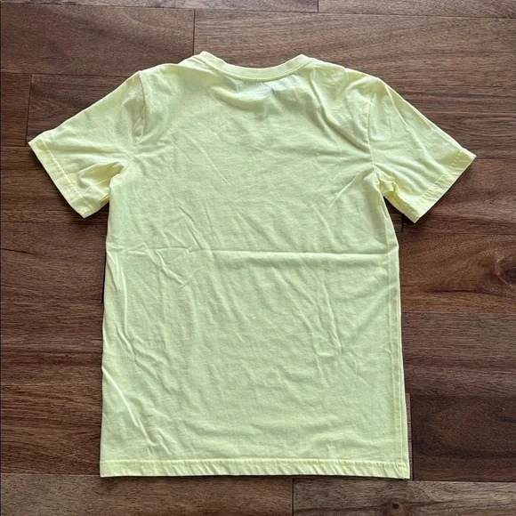 NWOT Hurley Light Yellow Logo Tee - Picture 3 of 3